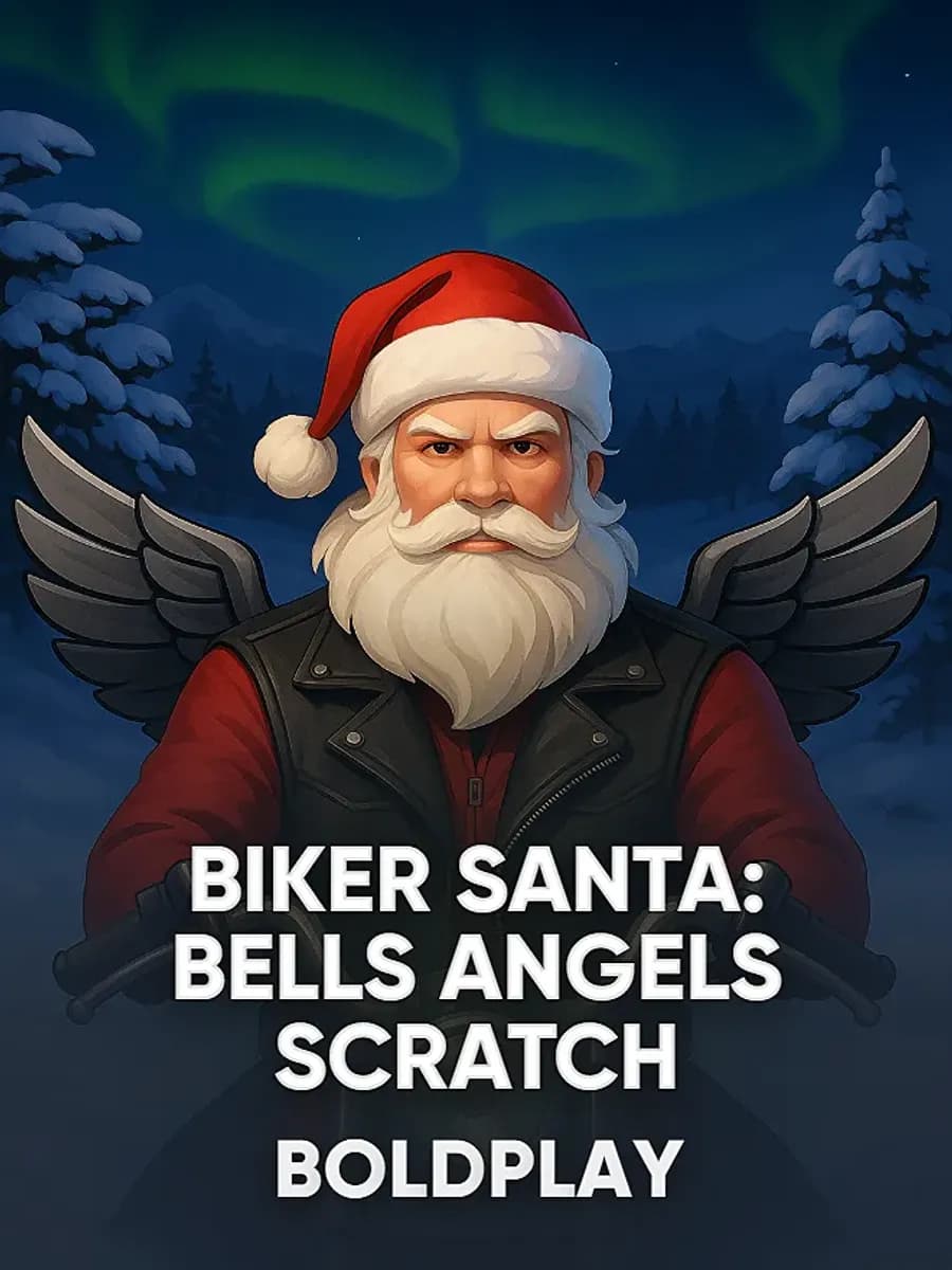 Biker Santa: Bells Angels Scratch