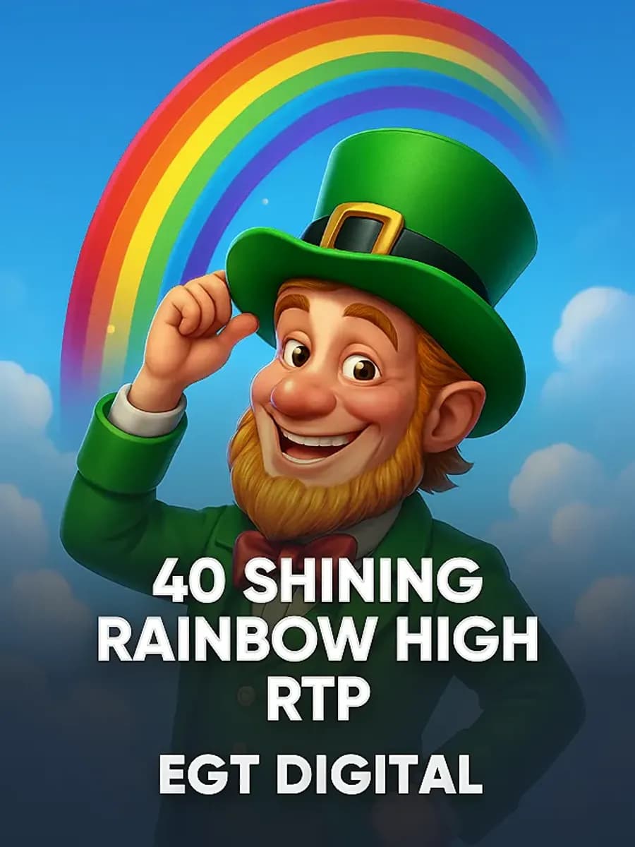 40 Shining Rainbow High RTP
