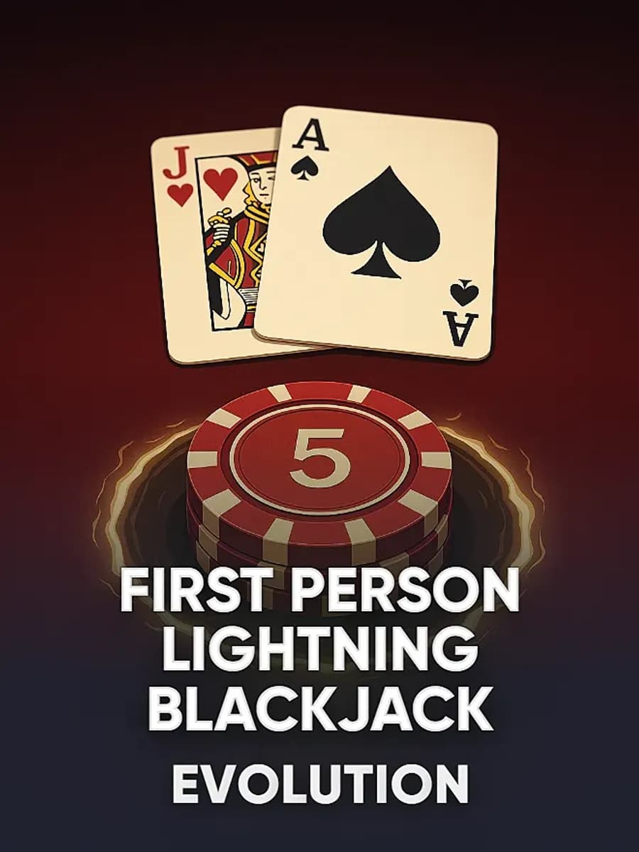 First Person Lightning Blackjack