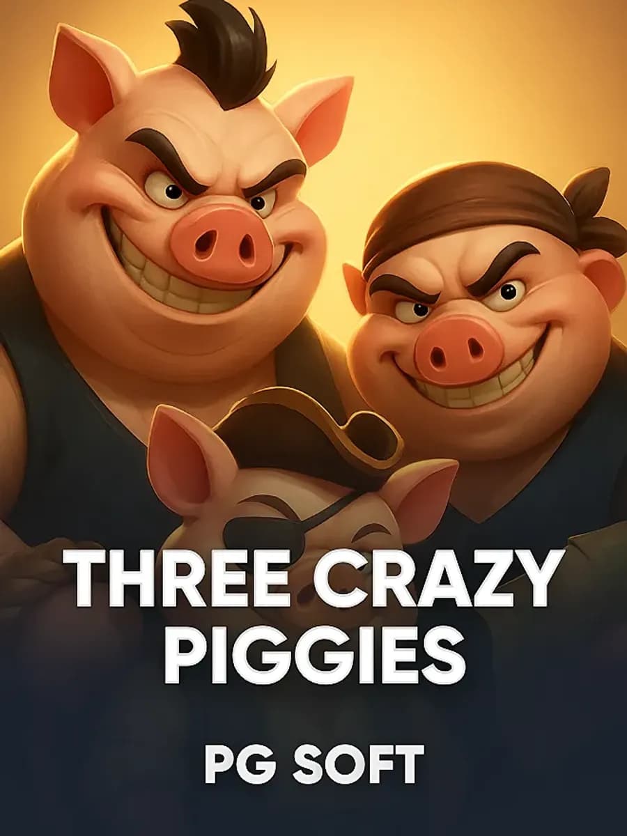 Three Crazy Piggies