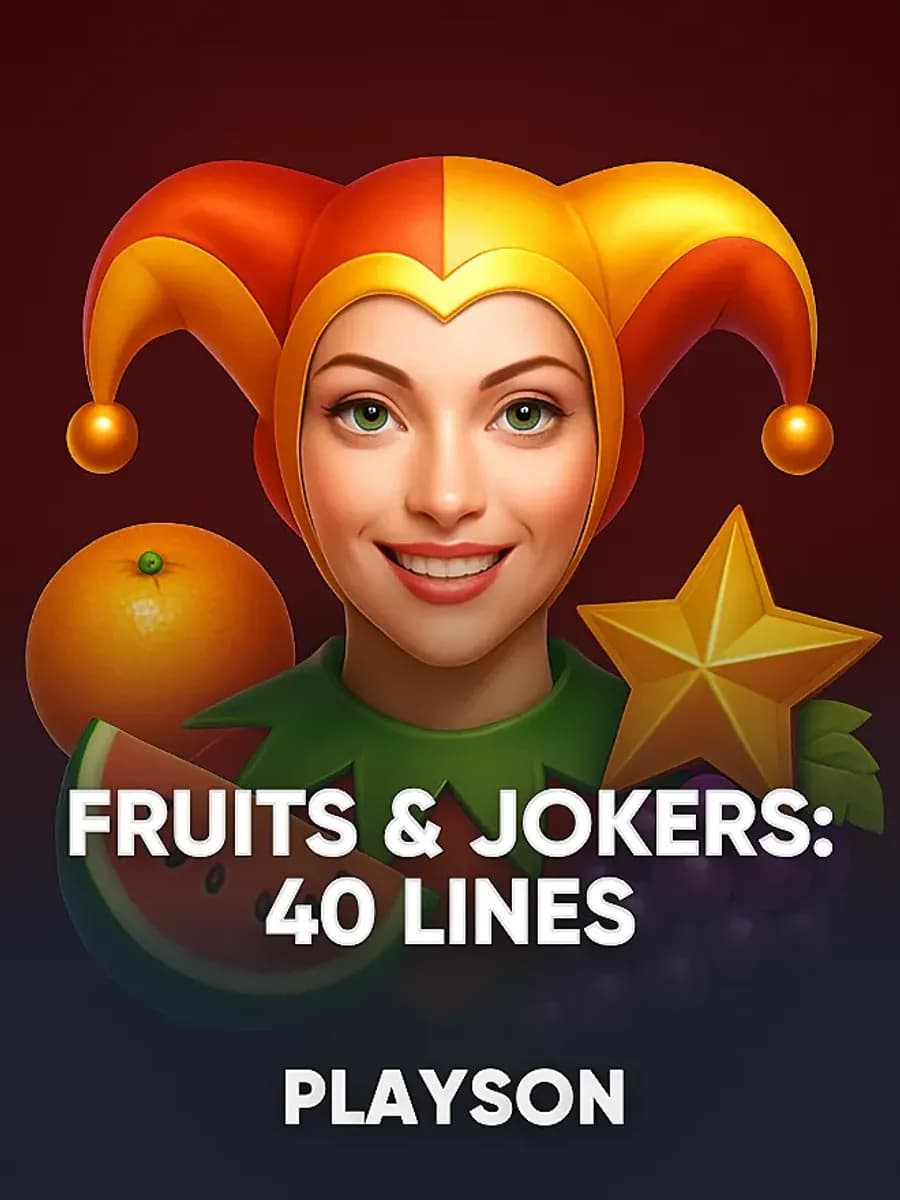 Fruits & Jokers: 40 lines