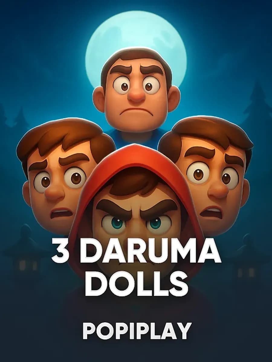 3 Daruma Dolls